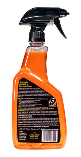 Limpiador De Rines Negros / Black Wheel Meguiars G230524 Color Naranja