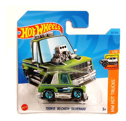 Miniatura Hot Wheels Toon'd Silverado 93/250 Original 1:64