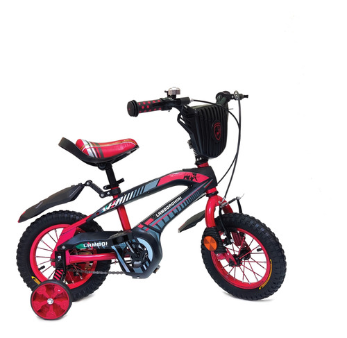 Imagen 1 de 5 de Bicicleta Lamborghini 7186 Infantil Rodado 12 Urbana Lh