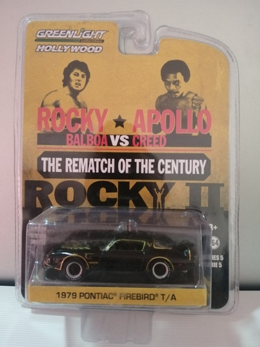 Pontiac Firebird 1979 Rocky Ii Greenlight 1:64