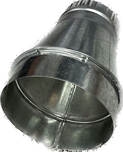 Reducción Circular Galvanizada De 10 A 6 Pulgadas Diám.jc