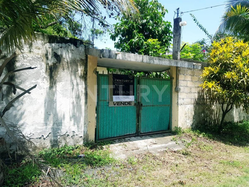 Terreno Y Casa En Venta, Playa De Chachalacas, Veracruz