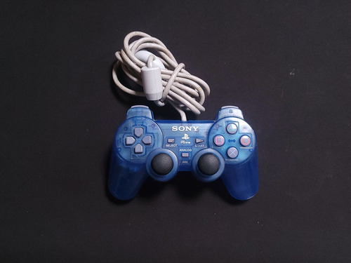 Control Sony Playstation Dualshock Ps1 Azul