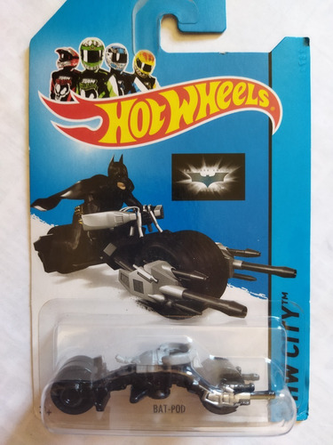 Hot Wheels Batman Batimovil Bat-pod Moto City Ba3 | Envío gratis