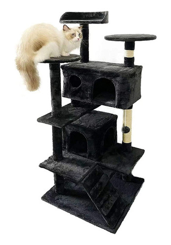 Gimnasio Completo Para Gatos Gris