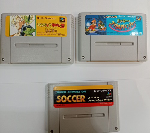 Pack 3 Juegos Super Famicom