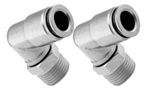 Vixen Air 1/2' Npt Macho A Empuje Para Conectar  Ptc  Para M