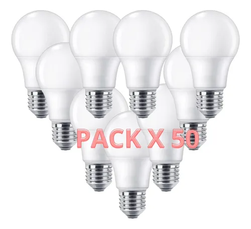 Lámpara Foco Led Idoler Luz Frio 12w=90w Pack X 50