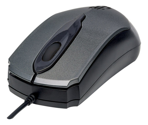 Mouse Manhattan Óptico Edge Alámbrico Usb 1000dpi 3 Botones Color Gris