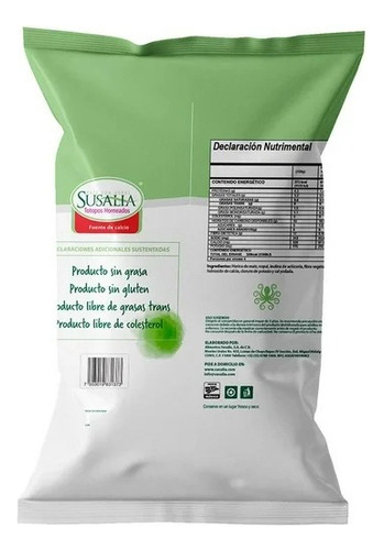 10 Pzas Totopos Susalia Horneados Con Unilina Y Fibra 200g