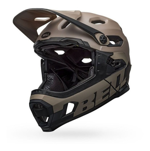 Casco Bell Super Dh Spherical Para Mtb Sand/black