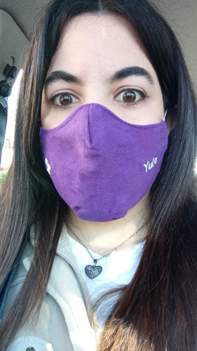 Imagen 7 de 8 de Tapabocas Barbijos Reutilizables - Algodon Lavable - Yuco