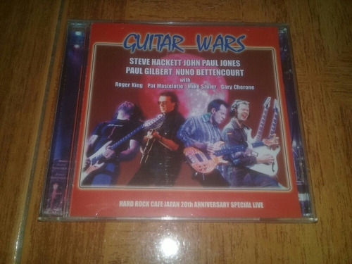 Guitar Wars Cd Hackett John Paul Jones Paul Gilbert 