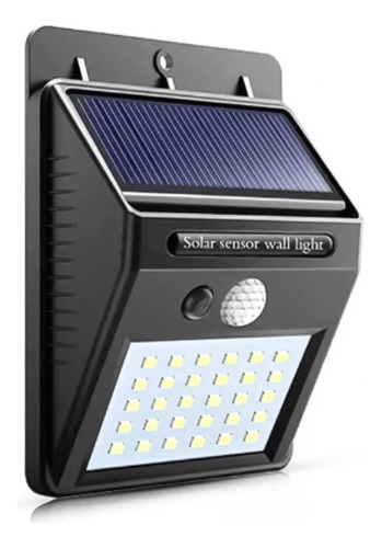 Foco Solar 30 Led Mini Con Sensor De Movimiento 