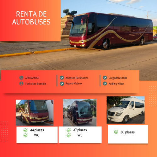 Renta De Autobuses Y Camionetas