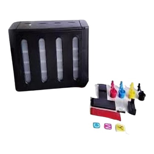 Sistema Continuo Antiderrame Hp Canon Caja Negra Accesorios