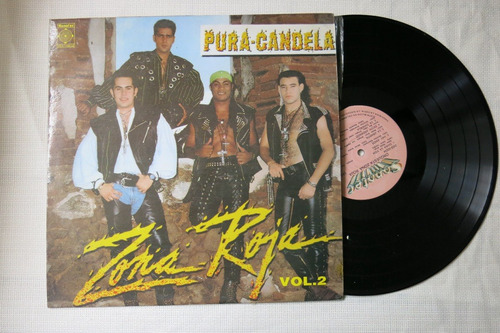 Vinyl Vinilo Lp Acetato Merengu Zona Roja Pura Candela  Vol2