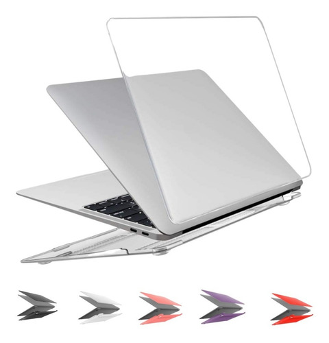 Imagem 5 de 10 de Case Macbook Retina Pro /touch Ba /air 13 + Protetor Teclado