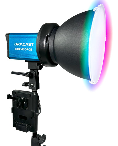 Monolight Rgb Led Bicolor Con Placa V-mount