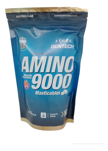 Amino 9000 X 160 Compr. Masticable - Gentech - Aminoácidos