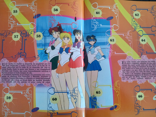 Sticker Album Sailor Moon R Colección Completa