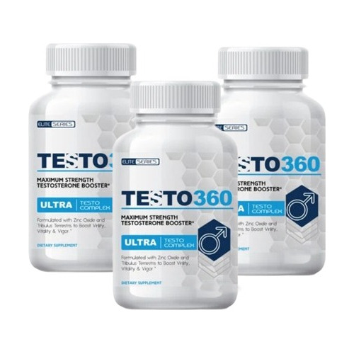 Testo 360 Ultra Testo Complex Suplemento Hormonal 03 Frascos