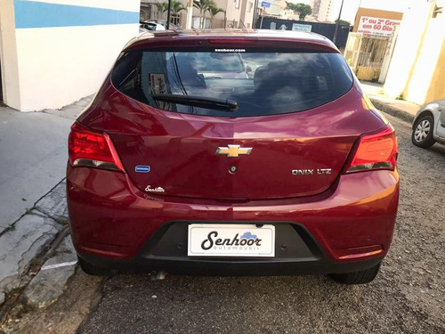 Chevrolet Onix Ltz 1.4 Automático Vermelha - 2017