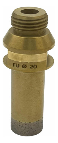 Broca Diamantada Core Drill Cc D20 T75 1/2 Gas 80 Fu