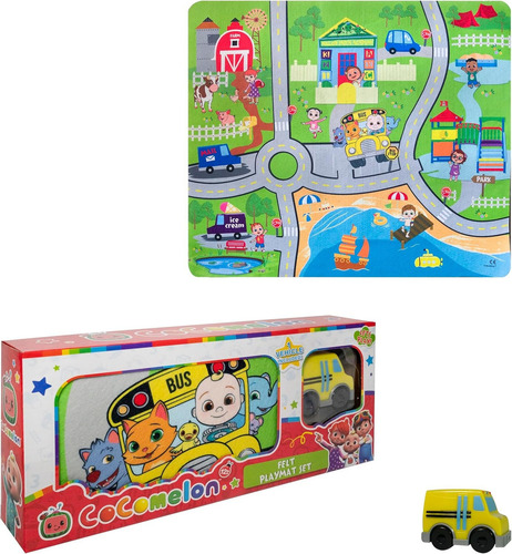 Mat De Juegos Cocomelon Con Vehiculo