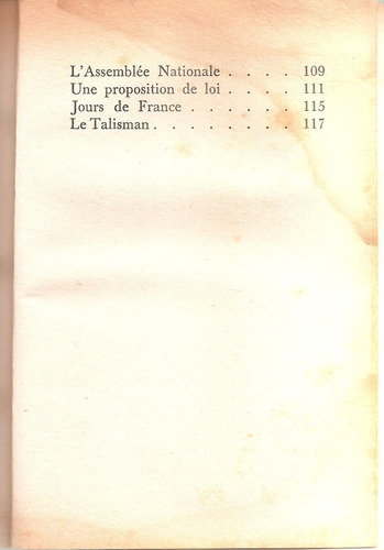 Le Talisman (en Francés) (Usado)