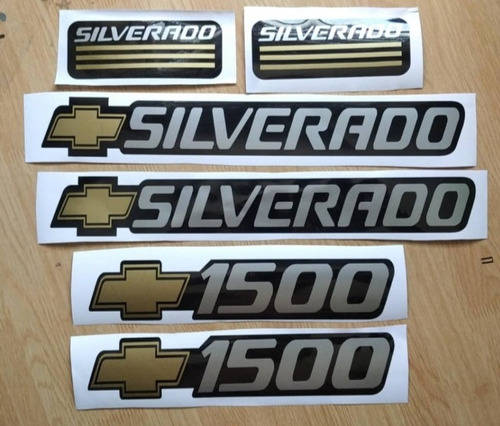 Silverado Chevrolet 1500 Emblemas Camionetas Calcomanías