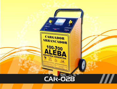 Imagen 2 de 6 de Cargador Arrancador 100-700 Amp 12-24v Carrito Aleba Car-028