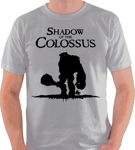 Tomar medicina Derechos de autor cien Camiseta Shadow Of The Colossus Camisa Blusa Team Ico Jogo | MercadoLivre
