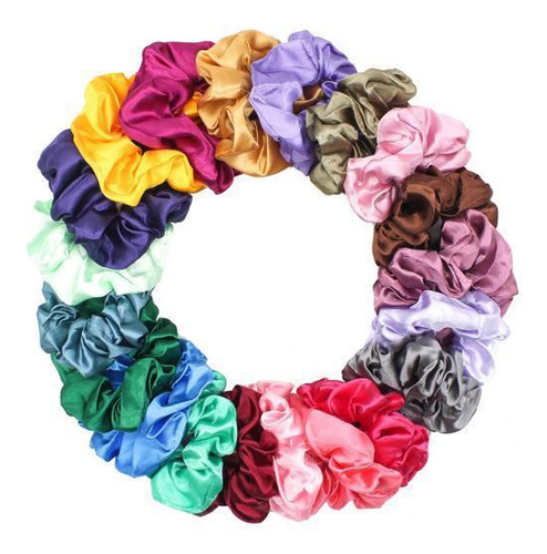 2 X 20x Hair Scrunchies Elastic Bobbles Hair Band Accesorio