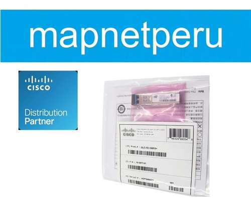 Cisco Transceiver Glc-fe-100fx-rgd 100m Multimodo Mapnetperu