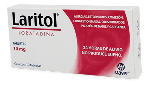 Laritol 10 Tabletas 10mg