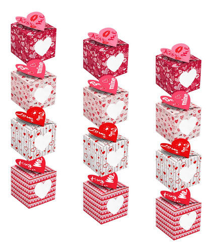 12x Cajas De Regalo Del Día De San Valentín Para