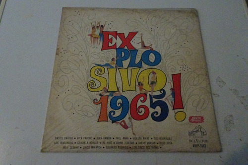 J Tedesco,  Graciela Borges, Anka - Explosivo 1965 - Vinilo 