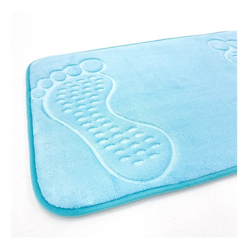 Alfombra De Baño Con Base Antideslizante Suave Pies Modernas