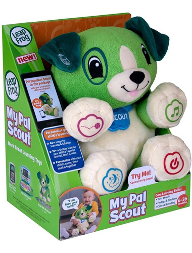 Peluche Interactivo Leapfrog My Pal Scout Idioma Inglés
