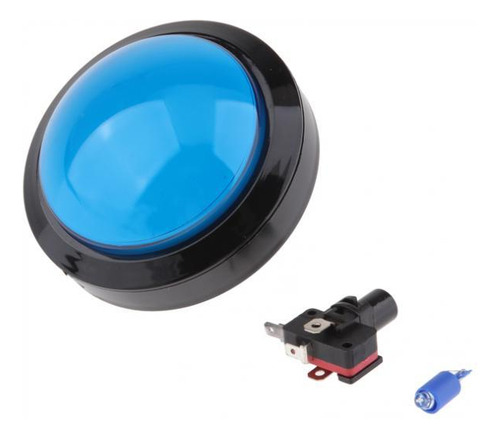 2 Domo Led , Botón De Automático Azul