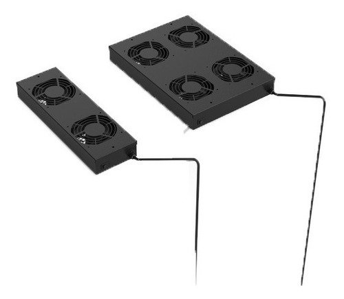 Panel De Ventilacion Genrod (x2 Fan) Para Racks