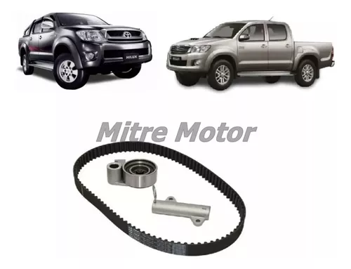 Kit Distribución Y Bomba Agua Original Toyota Hilux 2005/15