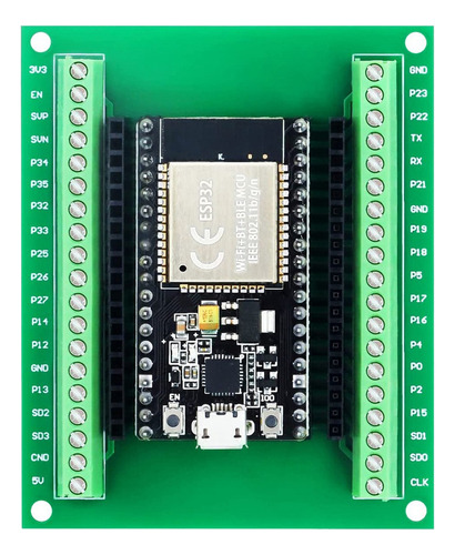 Placa De Desarrollo Esp32+placa De Expansión Wifi+