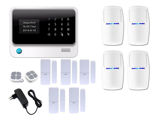 Alarma Wifi Gsm Casa Negocio 9 Sensores Aplicación Celular