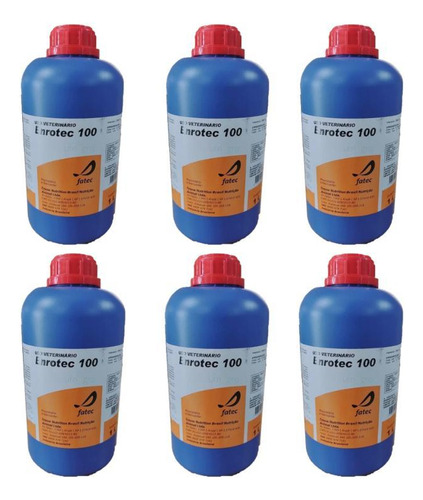 Kit 6un De Enrotec 100 1 Litro