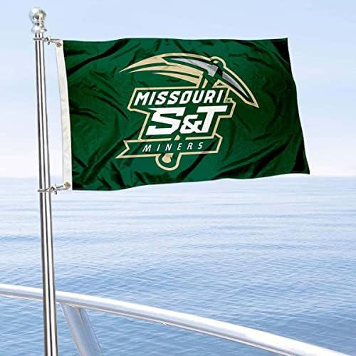 Bandera De Barco Y Carrito De Golf Pequeño De Missouri S&t M