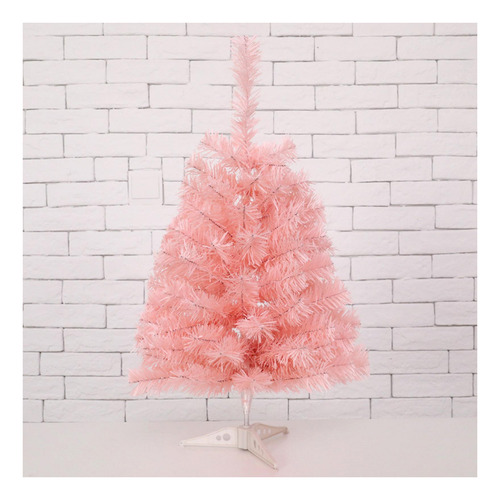 De Navidad Rosa Sin Iluminar De 24 Pulgadas Árbol De