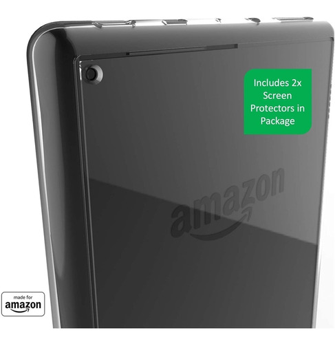 Case Estuche Amazon Fire Hd 8 10ma Gen 2020 Transparente