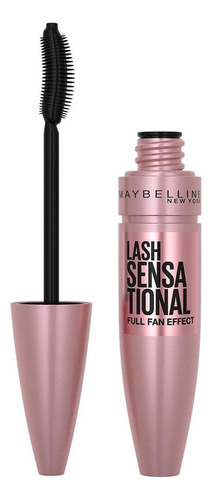 Máscara para cílios Maybelline Lash Sensational Full Fan Effect 9.5ml cor very black